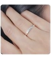 Chic Style Silver Ring NSR-4134